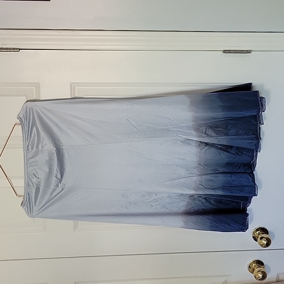 ✨️LAST CHANCE✨️ Vintage Hand Dyed Slip Size Small in Silver Gradient - Picture 3 of 15
